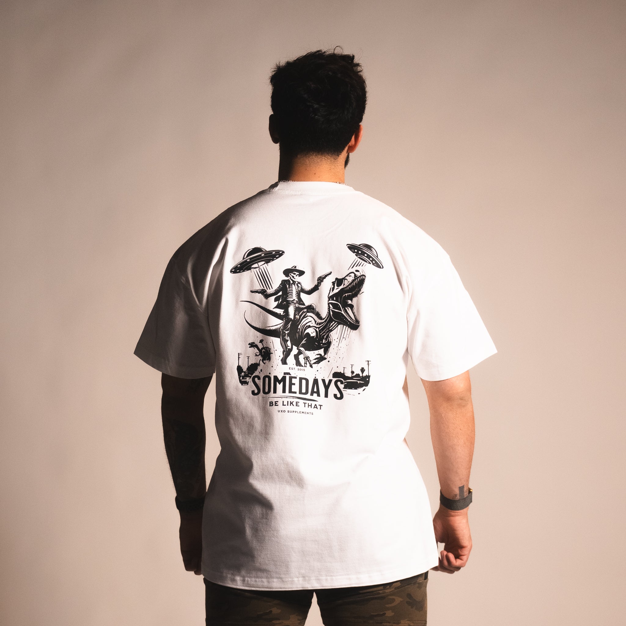 Dino Cowboy Oversized Tee