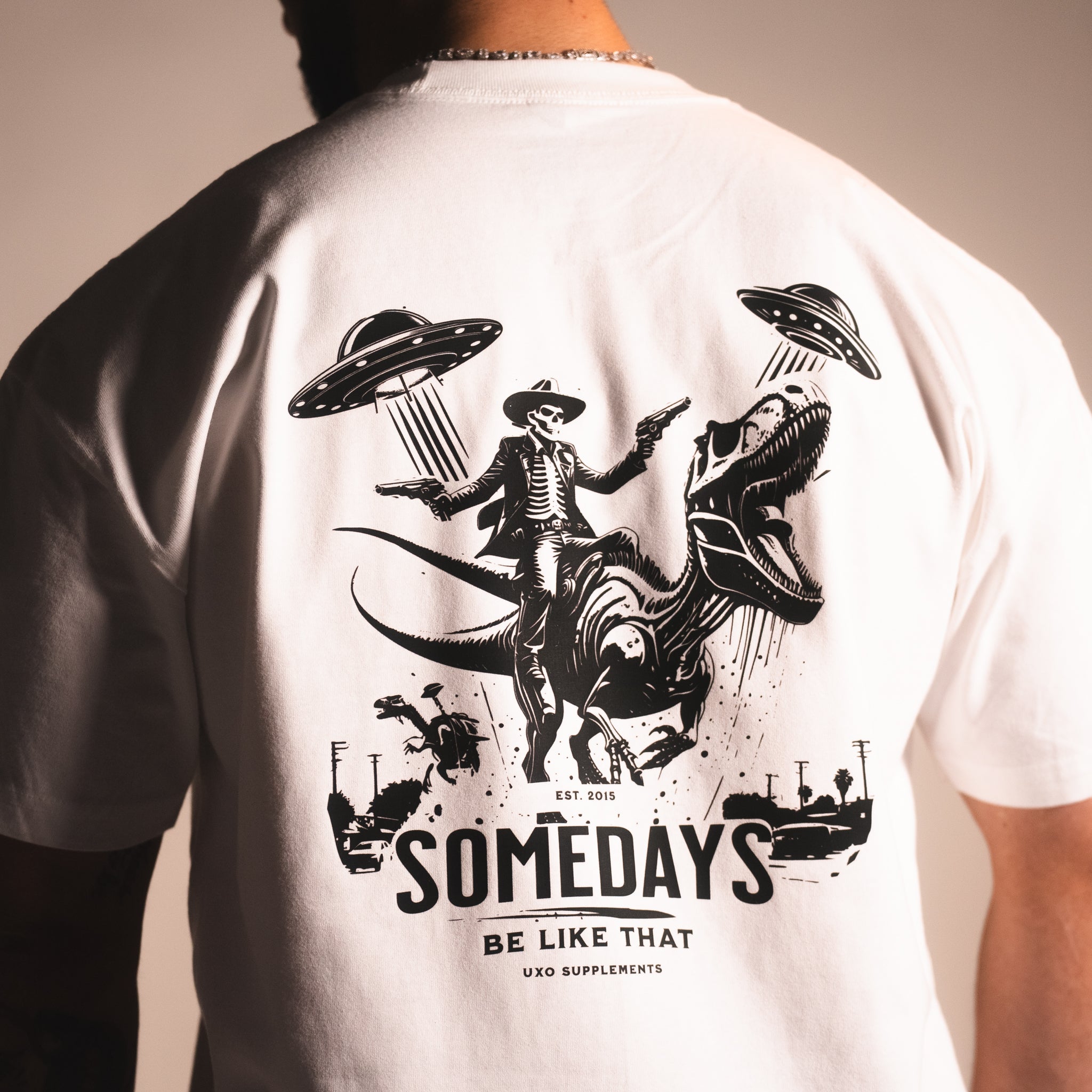 Dino Cowboy Oversized Tee