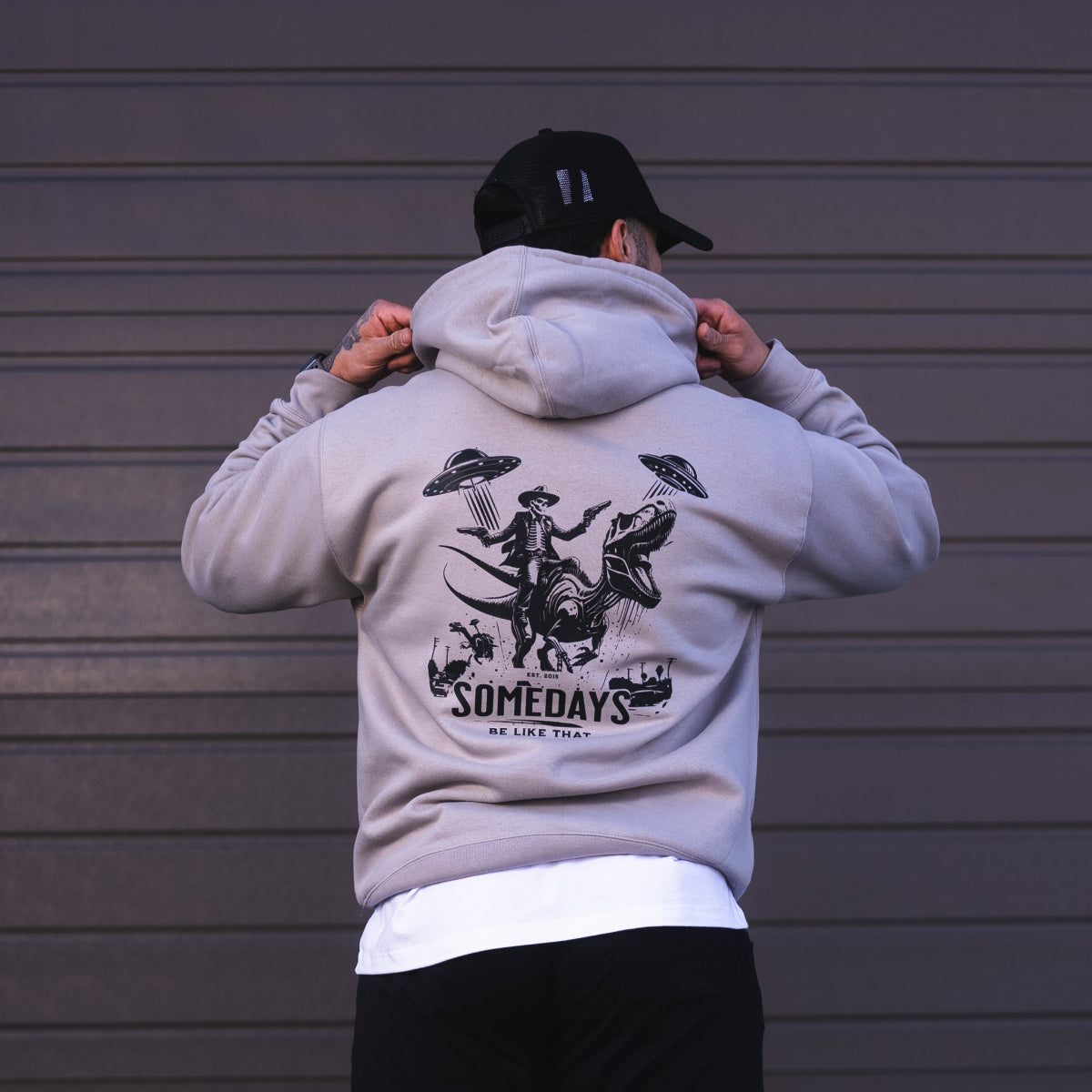 Dino Cowboy Hoodie